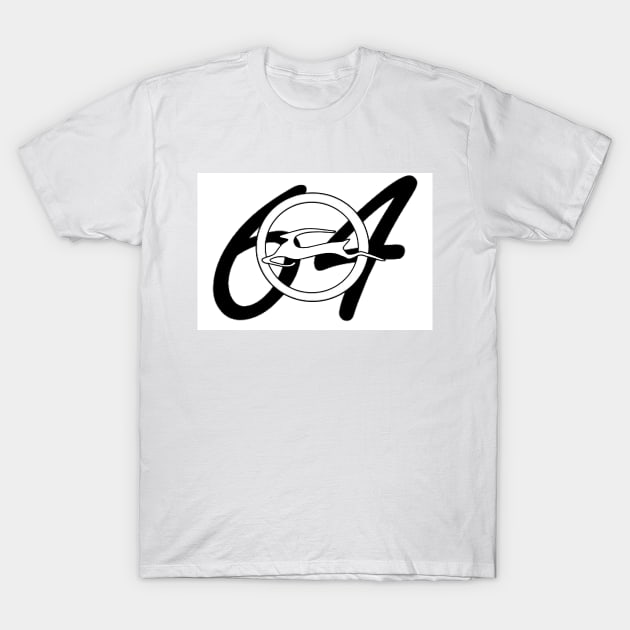 64 Impala Black Number T-Shirt by ThornyroseShop